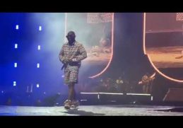 Zlatan Ibile Energetic and Entertaining Legwork Dance At Davido's O2 Arena Concert.