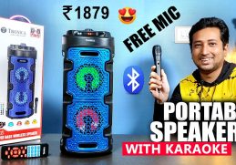 Best portable Bluetooth speaker under 2000 | Best budget wireless speaker in India 2022 with Karaoke