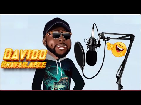 DAVIDO UNAVAILABLE 😂(Funny Cartoon Video #song #trendingvideo #memes  #davido #timeless #news #music