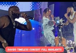 Davido Timeless CONCERT FULL HIGHLIGHTS In Lagos 2023!