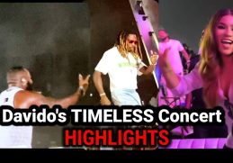 Davido's TBS TIMELESS Lagos Concert HIGHLIGHTS!