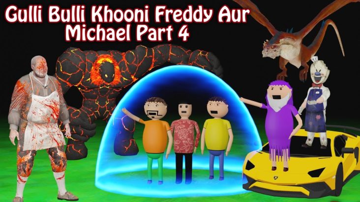 GULLI BULLI FREDDY AUR MICHAEL Part 4 | Gulli Bulli Horror Story | Gulli Bulli Cartoon | Cartoon