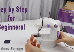 How to Operate a Mini Sewing Machine  - Tutorial