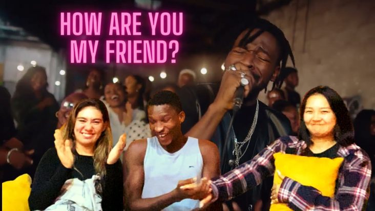 Johnny Drille - How Are You [My Friend] - (Performance Video) | Reaction with my foreign friends