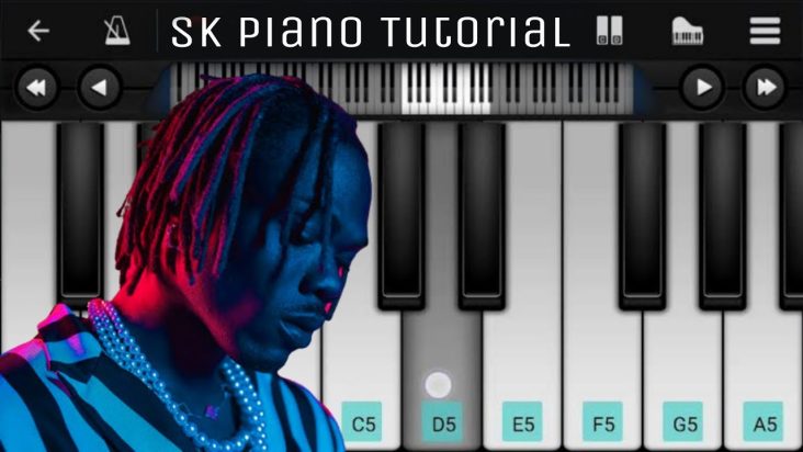 Love Nwantiti Remix "Piano" (Ckay ft. Joeboy & Kuami Eugene) - Easy Mobile Perfect Piano Tutorial]