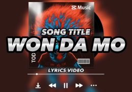 MAVIN ALLSTAR - WON DA MO  (Lyrics video)