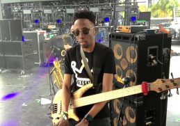 Playing Bass at Coachella 2019 With Mr Eazi