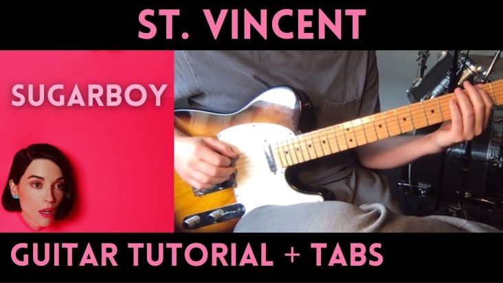 St. Vincent - Sugarboy (Guitar Tutorial)