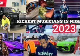 TOP 10 RICHEST MUSICIANS IN NIGERIA 2023 AND THEIR #networth, #details #cars #awards #davido #wizkid