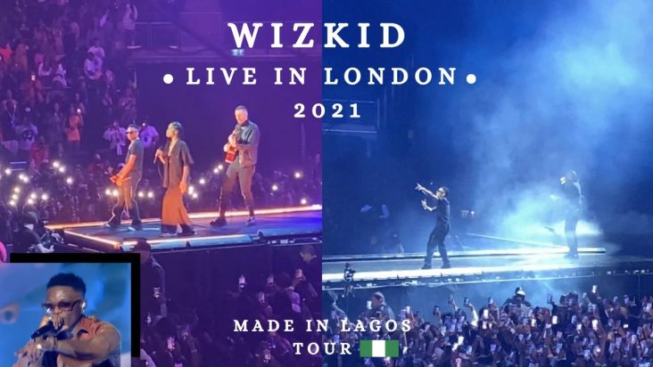 WIZKID LIVE IN LONDON, O2 ARENA - DAY 1 | TEMS, ELLA MAI, CHRIS BROWN, SKEPTA, BUJU (4K)