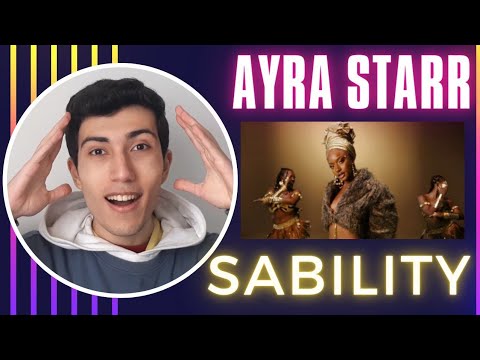 Ayra Starr - Reaction - Sability (Official Music Video)