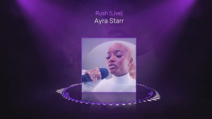 Ayra Starr - Rush (Live)