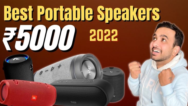 Best Bluetooth Speakers Under 5000 (Top 5) 🔥🔥 || Best Portable Speakers| Best Speaker 2022