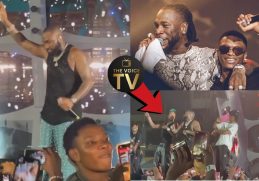 Davido Timeless Concert: Wizkid, Burna Boy Surprise Davido On Stage, Massive Performance