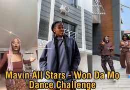 Mavin All Stars - Won Da Mo dance challenge || TikTok