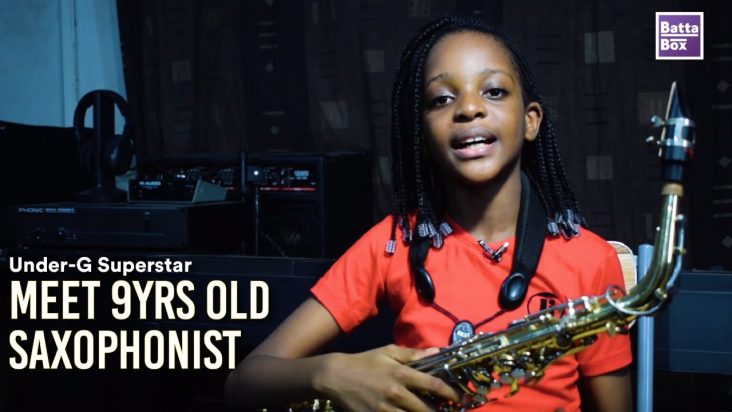 Meet 9yrs Old Talented Nigerian Saxophonist