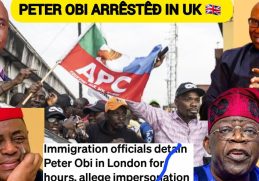 Peter Obi Arrêstëd & Detained In UK 🇬🇧 See APC Reasons 😭