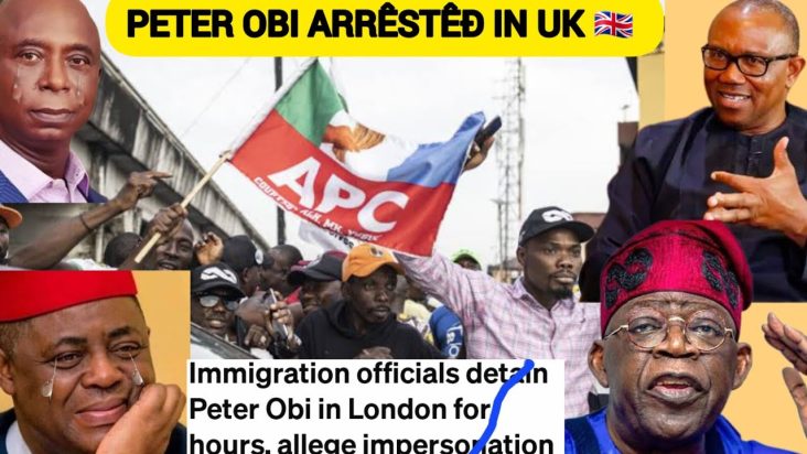 Peter Obi Arrêstëd & Detained In UK 🇬🇧 See APC Reasons 😭