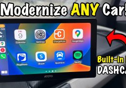 Portable CarPlay & Android Auto Unit with Cameras – ATOTO P8