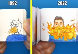 Remaking My Favorite Flipbook 30 YEARS LATER