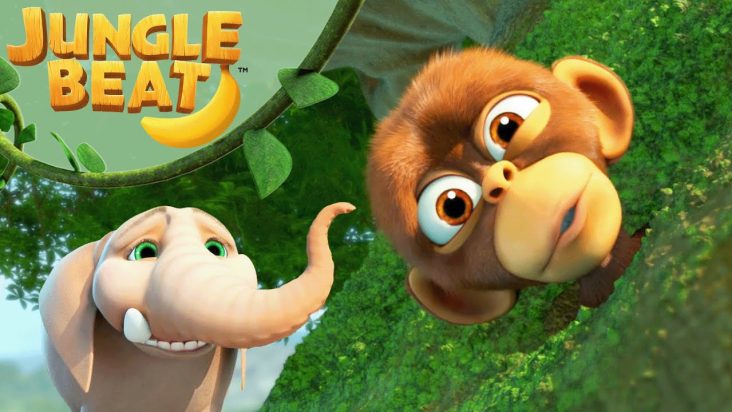 Stuck in the Middle With You | Jungle Beat: Munki and Trunk | Kids Animation 2022