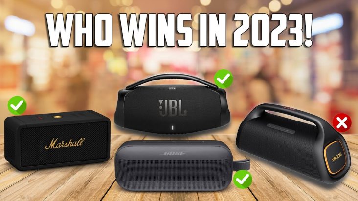 TOP 6 Best Bluetooth Portable Speakers of 2023 - Unmatched Sound and Portability!