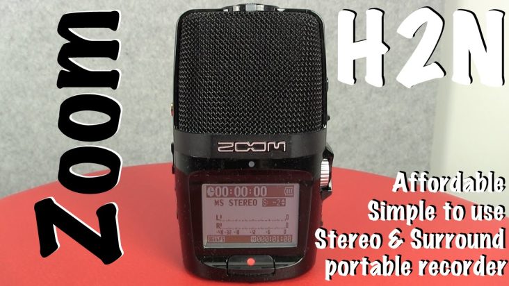 ZOOM H2N - Portable, affordable AND Surround Sound recording at your fingertips!