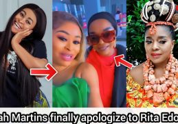 Actress Sarah Martins apologize to Rita Edochie for supporting Judy Austin against May Edochie