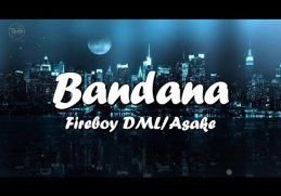 Bandana - Fireboy DML, Asake (mix) Taylor Swift, Ali Gatie