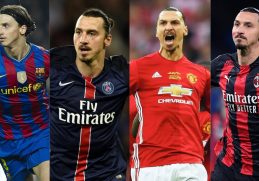 From Start to Finish: Zlatan Ibrahimovic's Iconic Goals for Every Club. #zlatan #zlatanibrahimovic