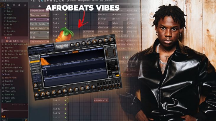 How To Make Afro Beats With Stock Plugins (Rema, Oxlade, Wizkid) | Fl Studio Tutorial