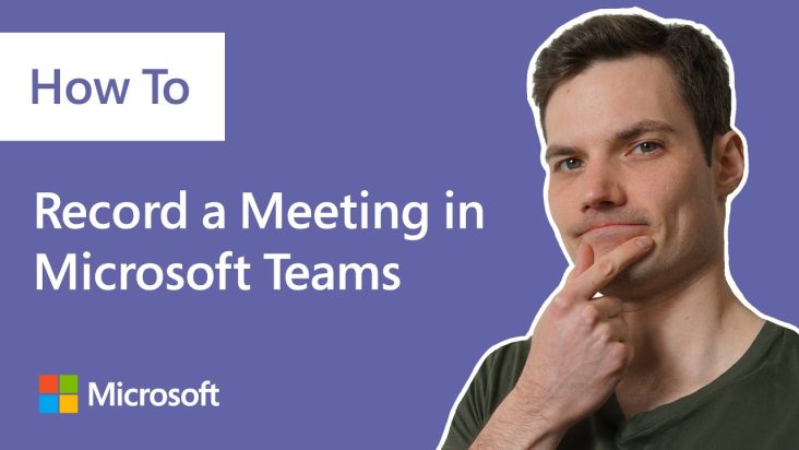 How to record a meeting in Microsoft Teams, demo tutorial