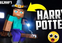 I am HARRY POTTER in Minecraft But...