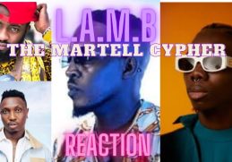 Lamp Cypher Martell REACT: (Blaqbonez, MI Abaga, A-Q & Loose Kaynon)