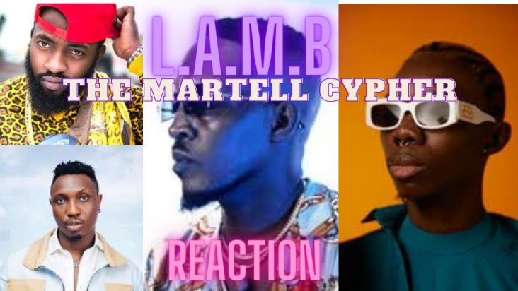 Lamp Cypher Martell REACT: (Blaqbonez, MI Abaga, A-Q & Loose Kaynon)