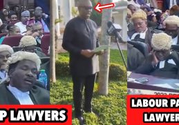 Moment Peter Obi Refused to Accept Tribunal Judgement | Matches to Supreme Court