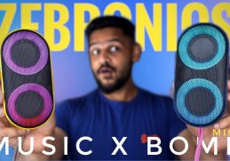 Portable Speaker ||Zebronics- Zeb-Music Bomb X Mini | cool RGB lighting🔥 *1299₹