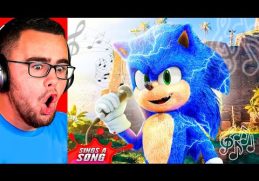 Reacting to SONIC Sings A SONG! (Insane)