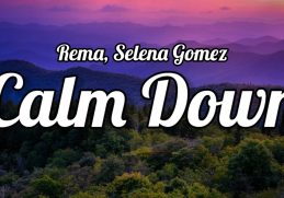 Rema & Selena Gomez - Calm Down (Lyrics/Letra)