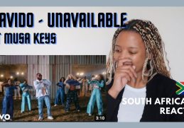 SOUTH AFRICAN REACTS to Davido - UNAVAILABLE (Official Video) ft. Musa Keys