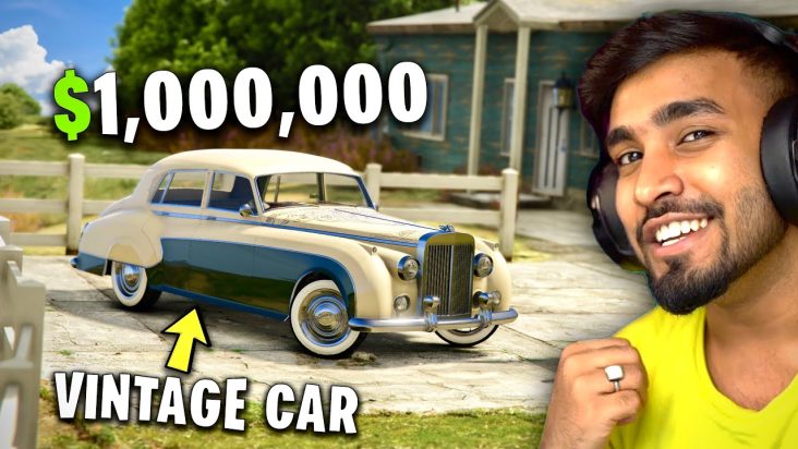 STEALING AN OLD VINTAGE CAR