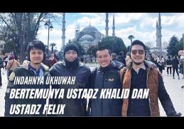 USTADZ KHALID & USTADZ FELIX BERTEMU DISINI