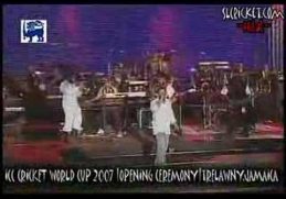 World Cup Cricket 2007 Opening Show With Beres and Buju