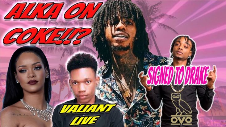 ALKALINE NEW VIDEO | RIHANNA LINKS BEENIE | BERES & BUJU NEW ALBUM | VALIANT LIVE AT CHUG IT