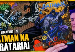 🏴‍☠️Asa de Couro contra o Homem que Ri!  | Batman: O Corsário | Dia do Gibi Velho🏴‍☠️