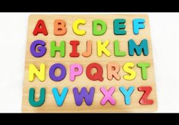 Best Learn ABC Puzzle Alphabet | Preschool Toddler Learning Toy Video, Fun