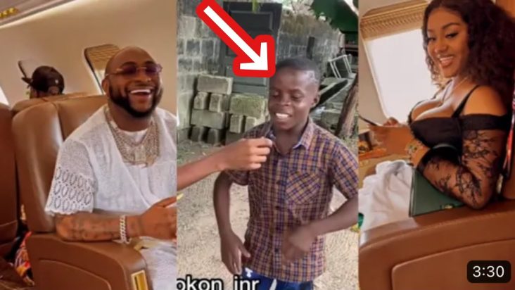 Davido ÇRRY as He Receive a gift after Losing His Best Friend Cubana ChiefPriest ❤️