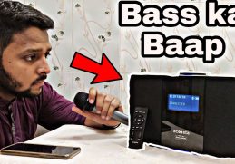 Loudest Portable Speaker ever | Acoosta Uno Speaker Unboxing & Review | Bass ka Baap !!