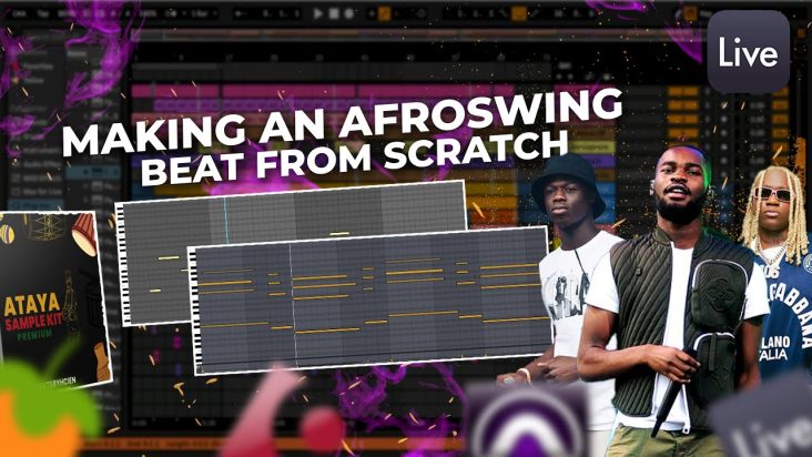 Making A Beat From Scratch | how to make afrobeats