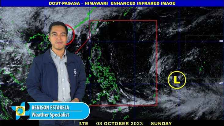 Public Weather Forecast issued at 4PM | October 8, 2023